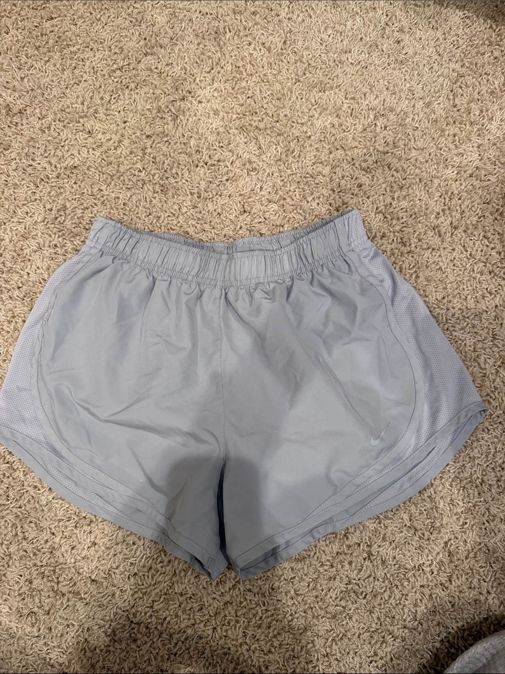 Nike Women’s Light Grey Athletic Shorts